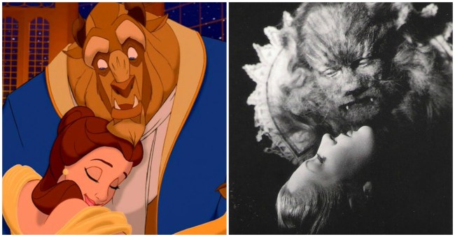 Beauty and the Beast and Belle et la Bete
